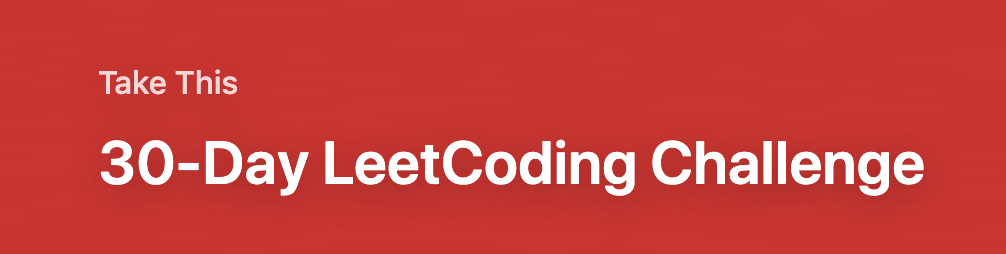 알고리즘 어디까지 풀어봤니 - LeetCoding Challenge
